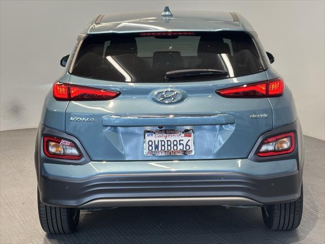 used 2021 Hyundai Kona EV car, priced at $19,981