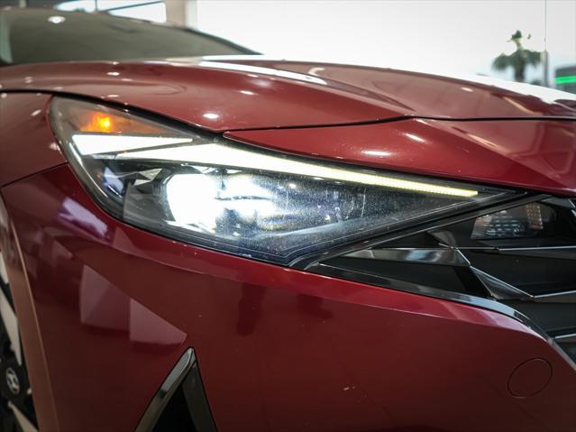 used 2023 Hyundai Elantra car, priced at $21,500