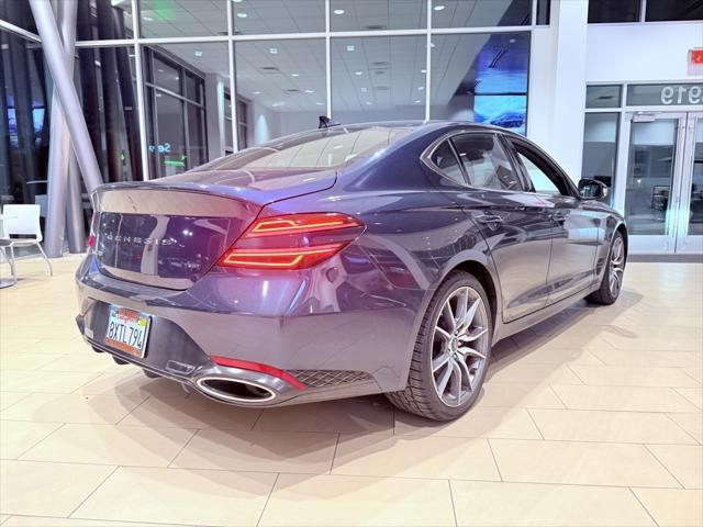 used 2022 Genesis G70 car, priced at $31,900
