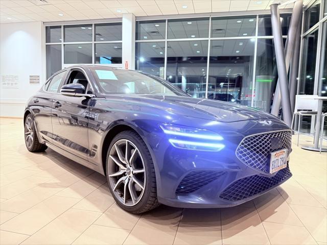 used 2022 Genesis G70 car, priced at $31,900