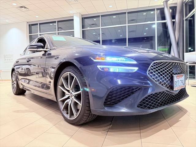 used 2022 Genesis G70 car, priced at $31,900