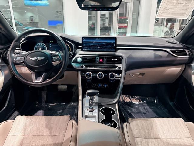 used 2022 Genesis G70 car, priced at $31,900