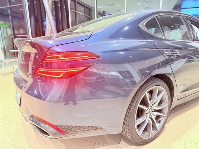 used 2022 Genesis G70 car, priced at $31,900