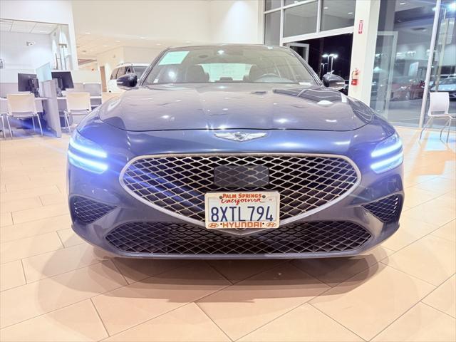 used 2022 Genesis G70 car, priced at $31,900
