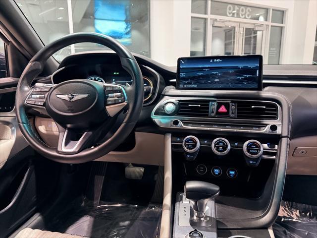 used 2022 Genesis G70 car, priced at $31,900