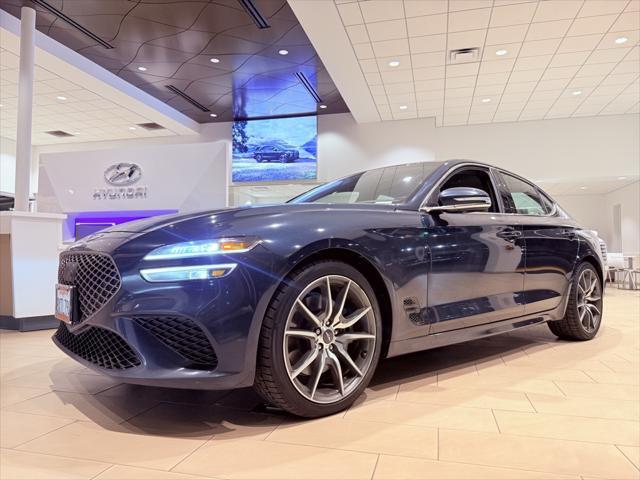 used 2022 Genesis G70 car, priced at $31,900