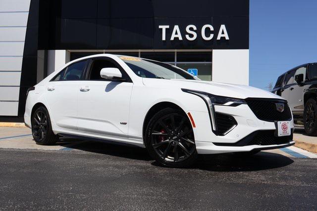 used 2022 Cadillac CT4-V car, priced at $34,000