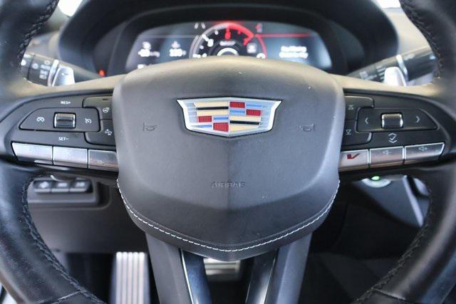 used 2022 Cadillac CT4-V car, priced at $34,000