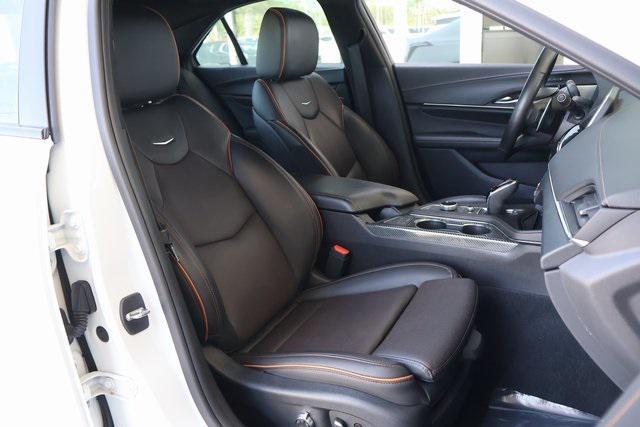used 2022 Cadillac CT4-V car, priced at $34,000