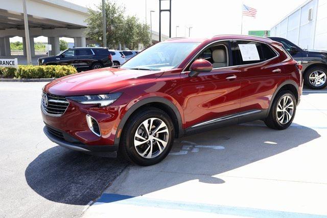used 2021 Buick Envision car, priced at $21,000