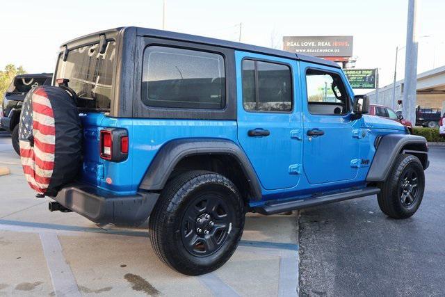 used 2024 Jeep Wrangler car, priced at $33,000