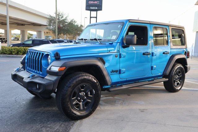 used 2024 Jeep Wrangler car, priced at $33,000