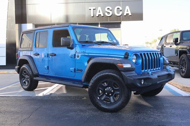 used 2024 Jeep Wrangler car, priced at $33,000