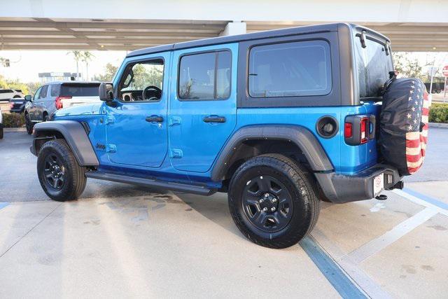 used 2024 Jeep Wrangler car, priced at $33,000