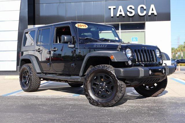 used 2015 Jeep Wrangler Unlimited car, priced at $20,000