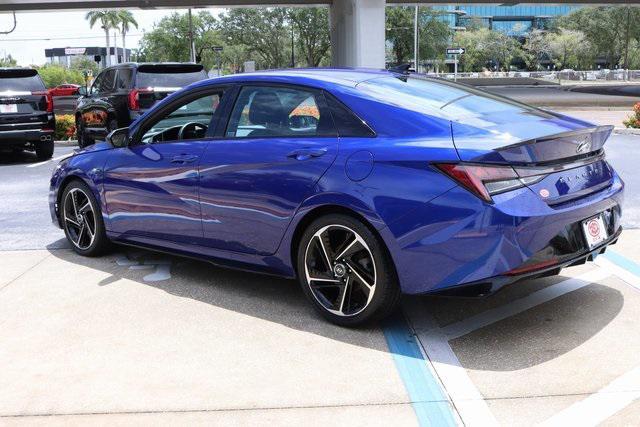 used 2022 Hyundai Elantra car, priced at $18,500