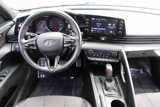 used 2022 Hyundai Elantra car, priced at $18,500