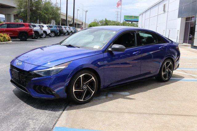 used 2022 Hyundai Elantra car, priced at $18,500