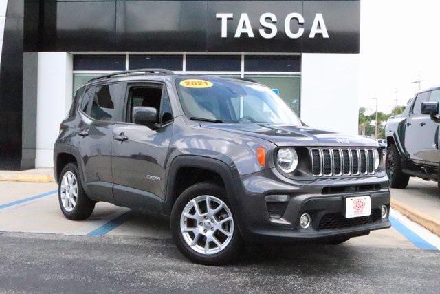 used 2021 Jeep Renegade car, priced at $17,500