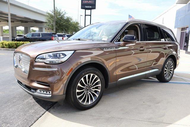 used 2022 Lincoln Aviator car, priced at $45,500