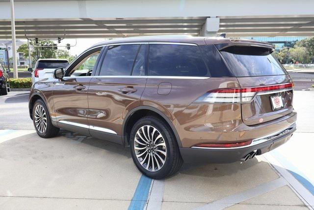 used 2022 Lincoln Aviator car, priced at $45,500