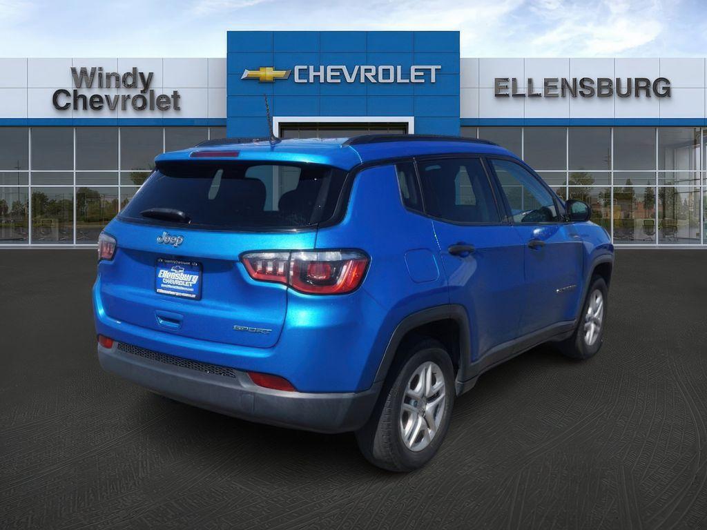 used 2018 Jeep Compass car, priced at $15,999