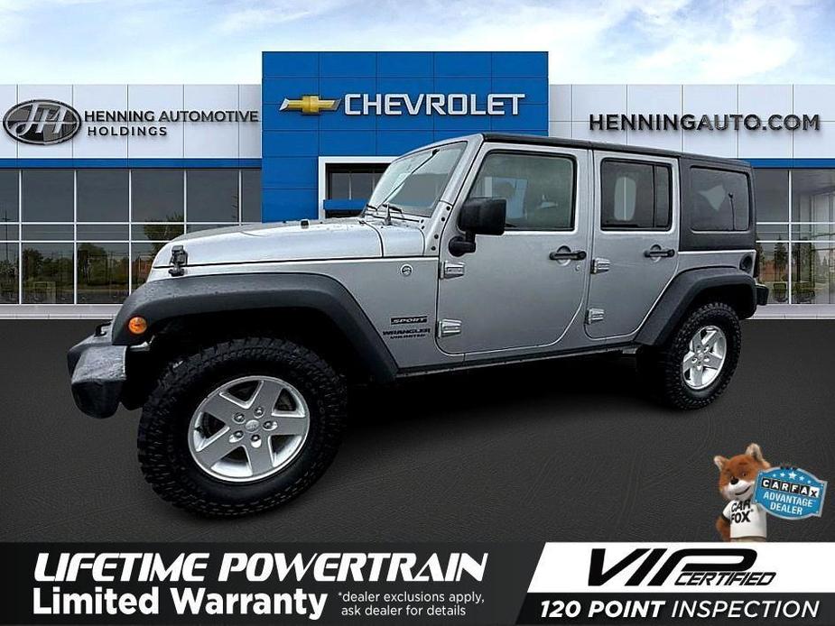 used 2016 Jeep Wrangler Unlimited car