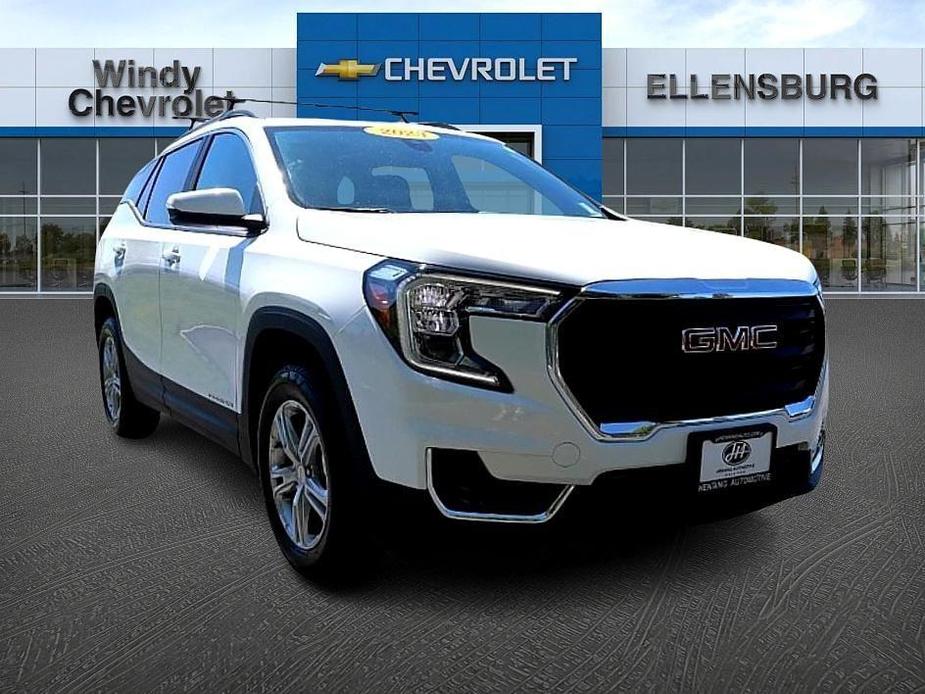 used 2023 GMC Terrain car, priced at $28,598