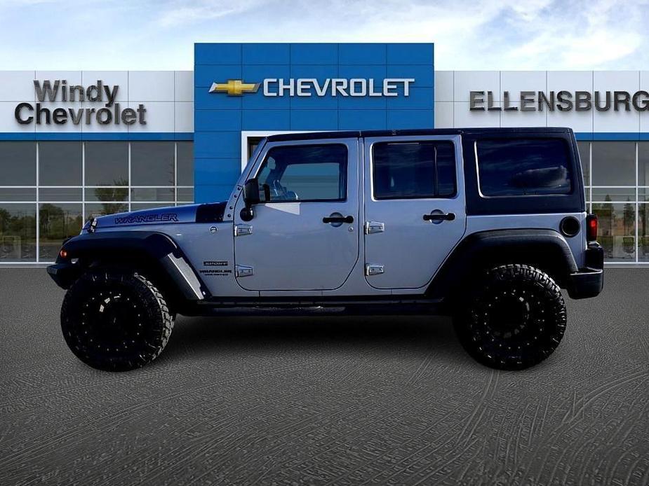 used 2015 Jeep Wrangler Unlimited car, priced at $19,999