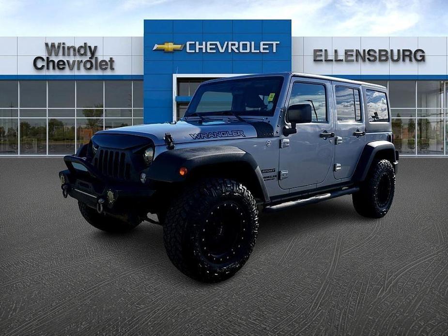 used 2015 Jeep Wrangler Unlimited car, priced at $19,999