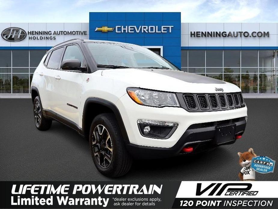 used 2020 Jeep Compass car, priced at $21,449