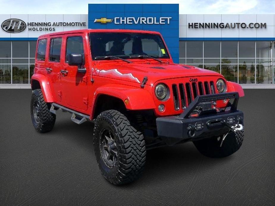 used 2015 Jeep Wrangler Unlimited car