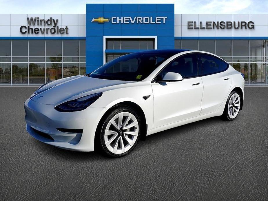 used 2022 Tesla Model 3 car, priced at $32,997