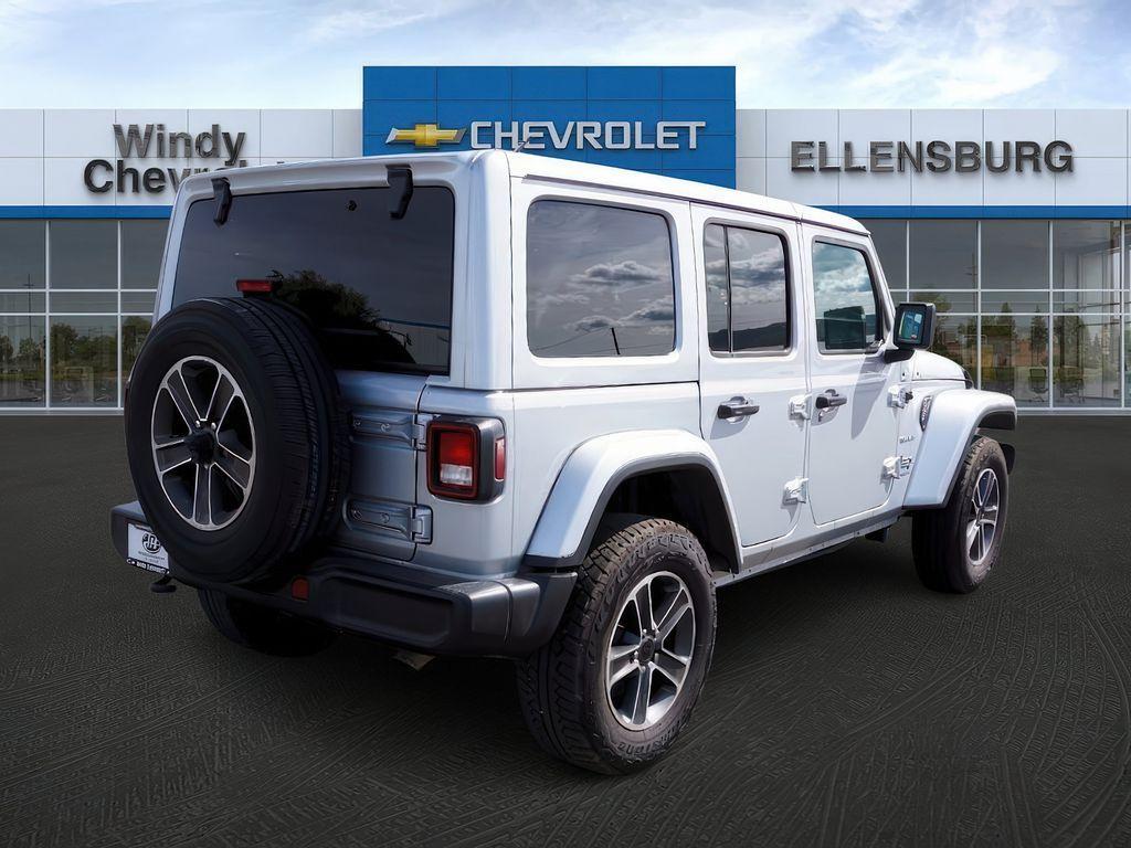 used 2023 Jeep Wrangler car, priced at $34,597
