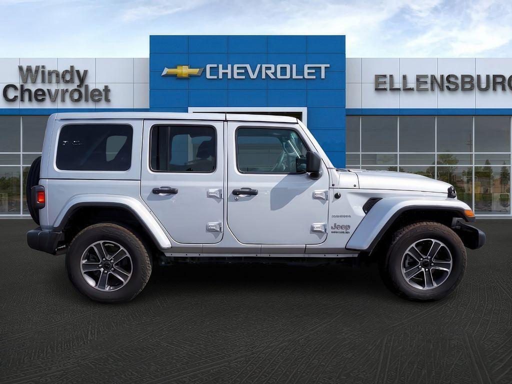 used 2023 Jeep Wrangler car, priced at $34,597