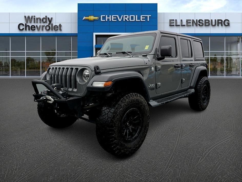 used 2019 Jeep Wrangler Unlimited car, priced at $28,497