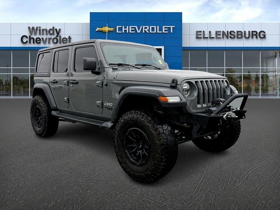 used 2019 Jeep Wrangler Unlimited car, priced at $28,497