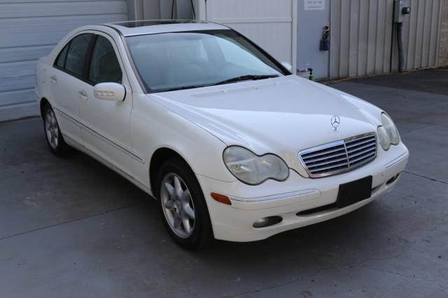 used 2002 Mercedes-Benz C-Class car, priced at $4,450