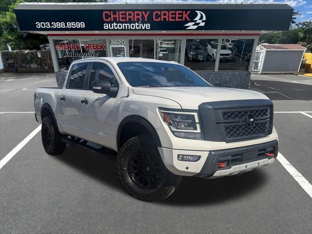 used 2021 Nissan Titan car, priced at $27,290