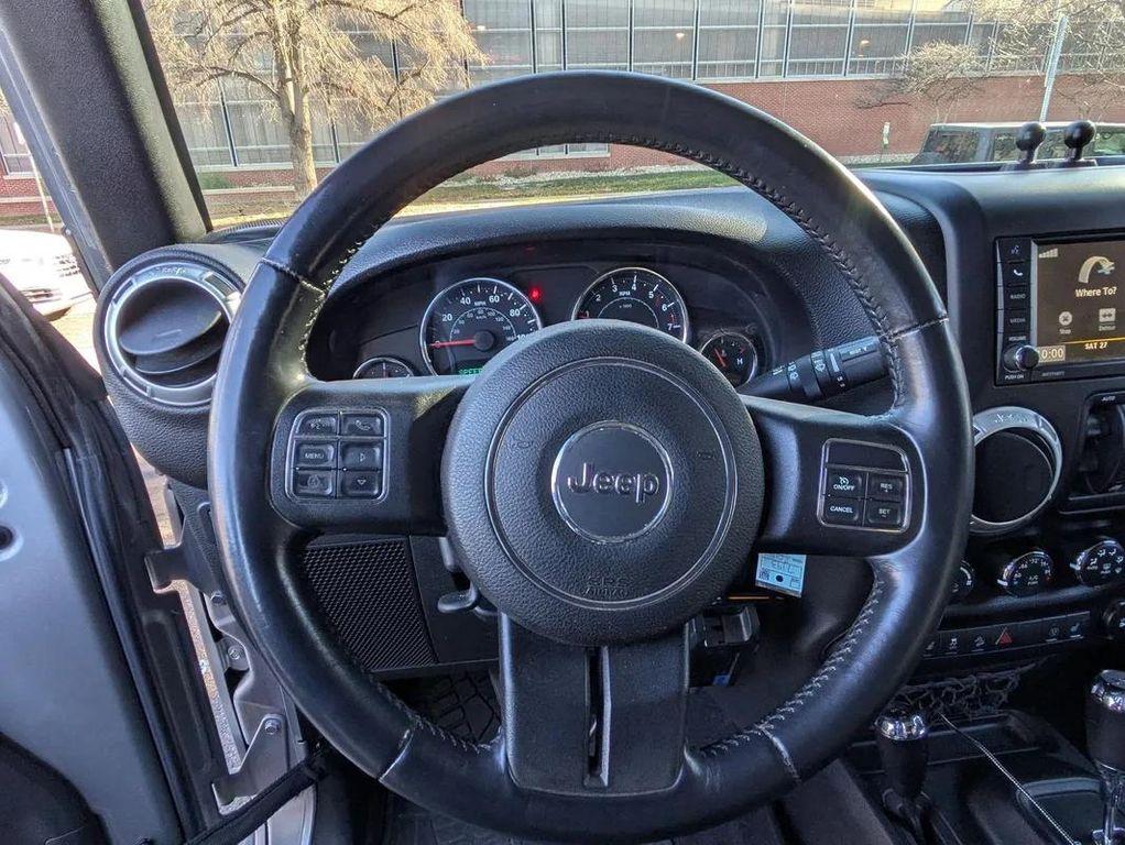 used 2015 Jeep Wrangler Unlimited car, priced at $29,990