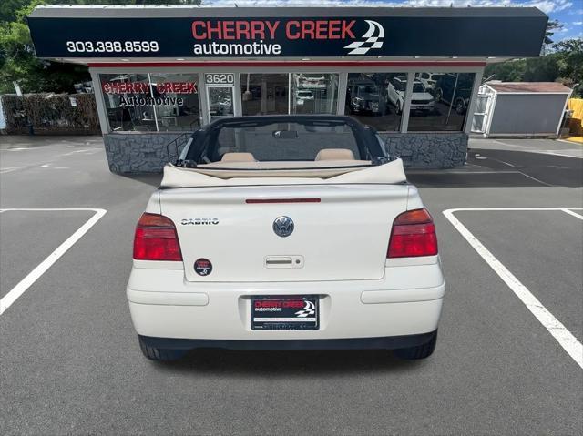 used 2002 Volkswagen Cabrio car, priced at $9,990