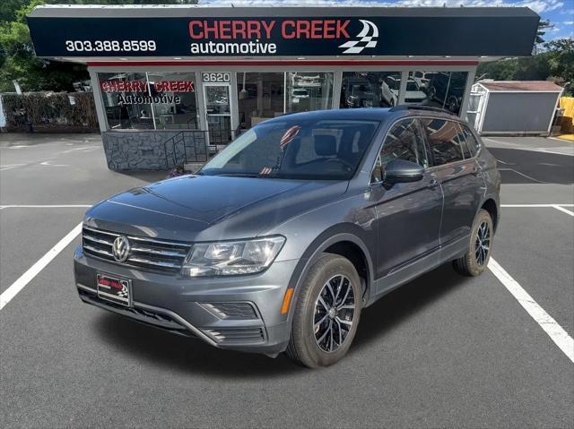 used 2021 Volkswagen Tiguan car, priced at $19,990