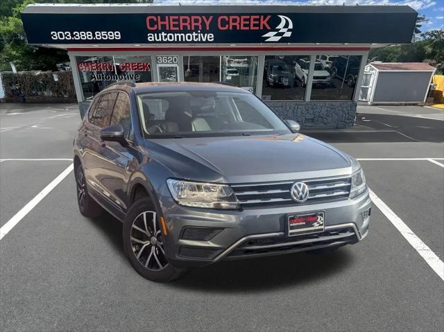 used 2021 Volkswagen Tiguan car, priced at $19,990