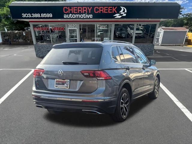 used 2021 Volkswagen Tiguan car, priced at $19,990