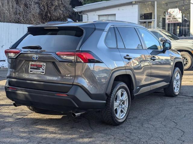 used 2021 Toyota RAV4 Hybrid car, priced at $23,490