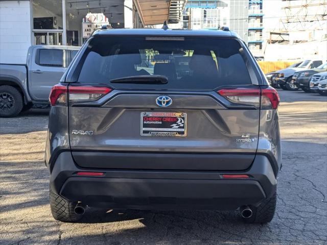 used 2021 Toyota RAV4 Hybrid car, priced at $23,490