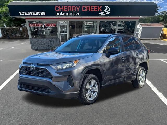 used 2021 Toyota RAV4 Hybrid car, priced at $23,490