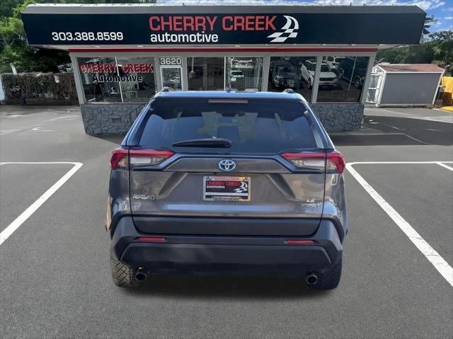 used 2021 Toyota RAV4 Hybrid car, priced at $23,490