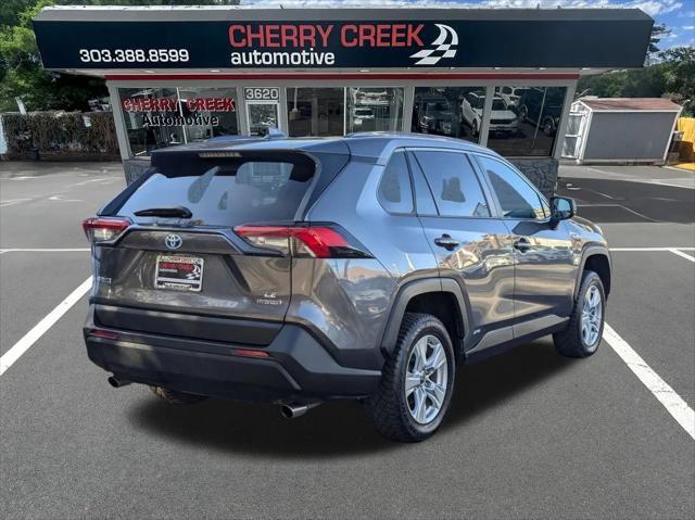 used 2021 Toyota RAV4 Hybrid car, priced at $23,490