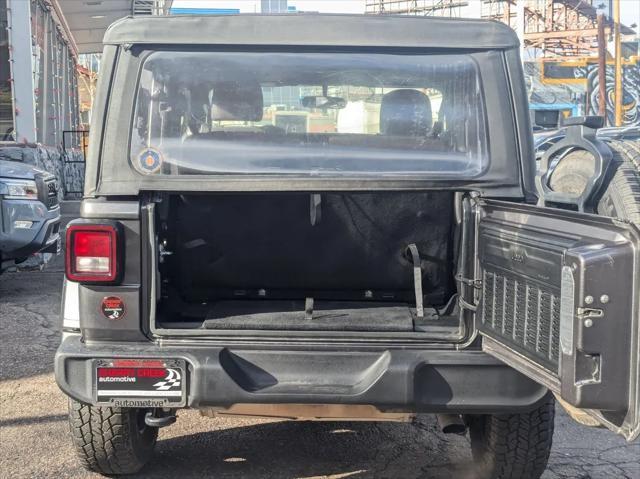 used 2018 Jeep Wrangler car, priced at $18,990